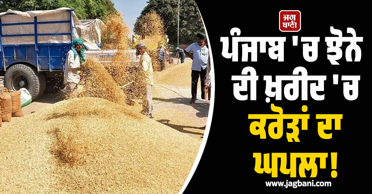 ਪੰਜਾਬ 'ਚ ਝੋਨੇ ਦੀ ਖ਼ਰੀਦ 'ਚ ਕਰੋੜਾਂ ਦਾ ਘਪਲਾ! ਕੇਂਦਰ ਨੇ ਸੂਬਾ ਸਰਕਾਰ ਤੋਂ 13 ਤਾਰੀਖ਼ ਤੱਕ ਮੰਗੀ ਰਿਪੋਰਟ