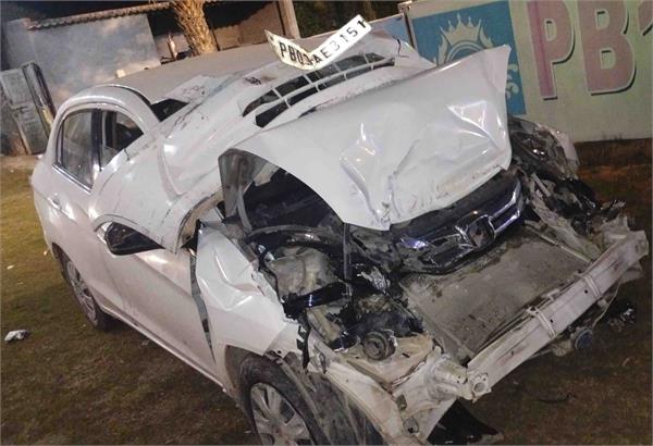 accident in tapa mandi