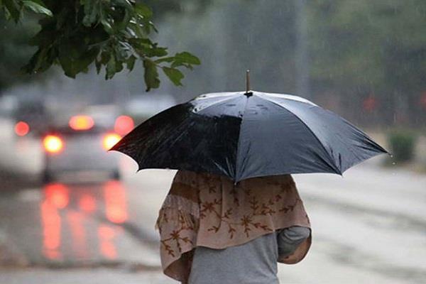 delhi  weather changes rain