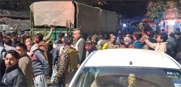 major accident in punjab  army vehicle hits auto