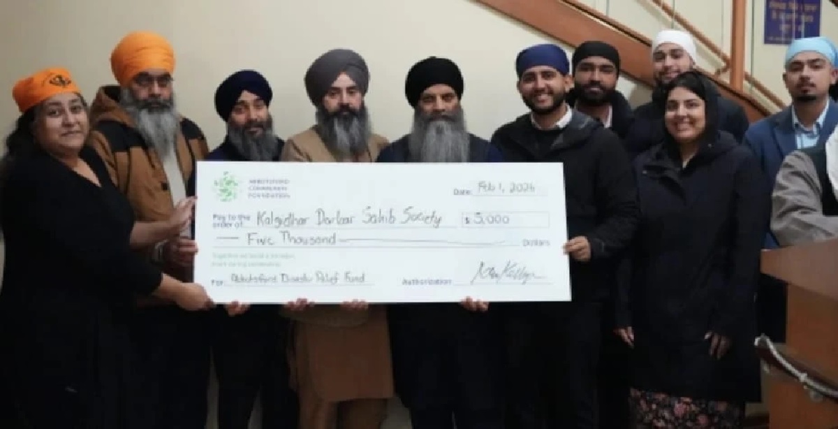 ਫਰੇਜ਼ਰ ਵੈਲੀ ਦੇ ਹੜ੍ਹ ਪੀੜਤਾਂ ਲਈ 20 ਹਜ਼ਾਰ ਡਾਲਰ ਦੀ ਰਾਸ਼ੀ ਵੰਡੀ ਗਈ : ਅਰਸ਼ ਕਲੇਰ