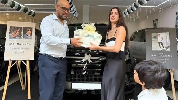 hardik pandya gifts a luxury car to his son and ex wife