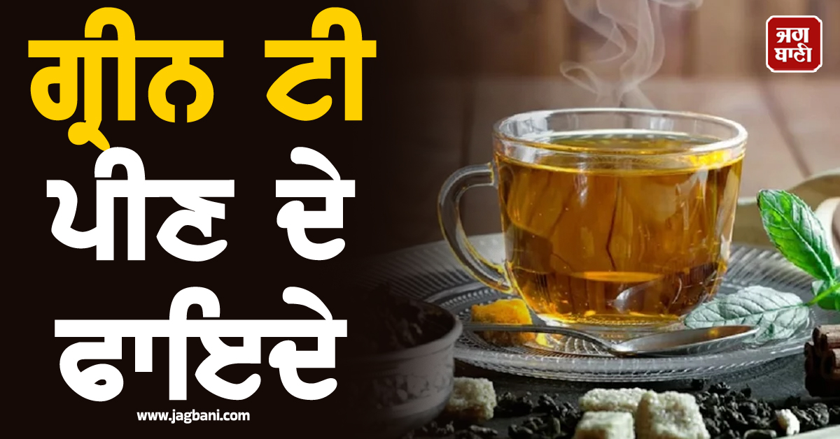 ਭਾਰ ਘਟਾਉਣ ਤੋਂ ਲੈ ਕੇ ਦਿਲ ਦੀ ਸਿਹਤ ਤੱਕ; ਜਾਣੋ ਗ੍ਰੀਨ ਟੀ ਪੀਣ ਦੇ ਅਦਭੁਤ ਫਾਇਦੇ