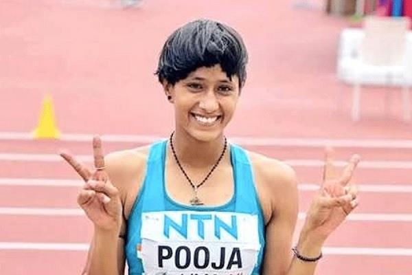 indian runner pooja banned for 3 years