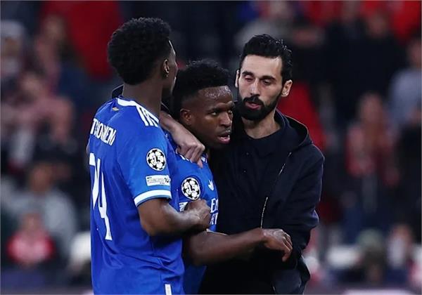 champions league  vinicius junior accused of racism after scoring winning goal