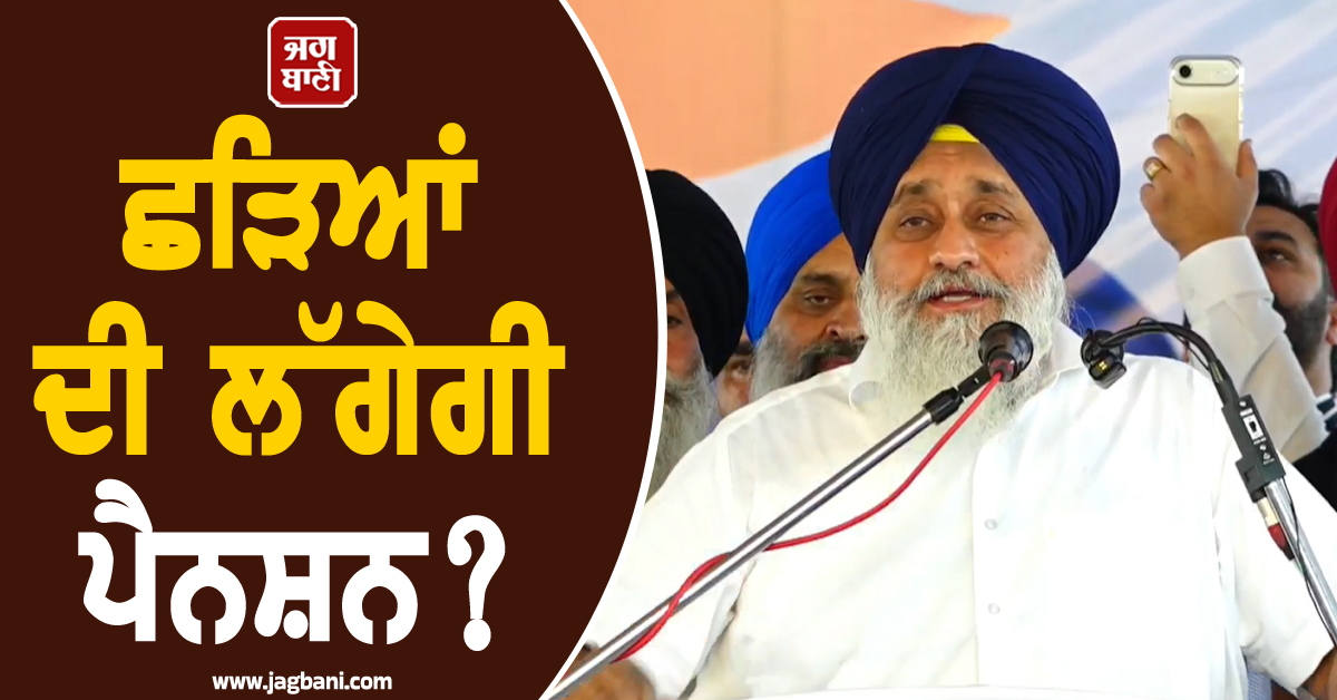 ਛੜਿਆਂ ਦੀ ਲੱਗੇਗੀ ਪੈਨਸ਼ਨ? ਸੁਖਬੀਰ ਬਾਦਲ ਕੋਲ ਪਹੁੰਚੀ ਮੰਗ, ਜਾਣੋ ਕੀ ਬੋਲੇ ਅਕਾਲੀ ਦਲ ਦੇ ਪ੍ਰਧਾਨ