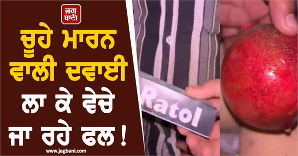 fruit poison  rat poison  police  seller arrested