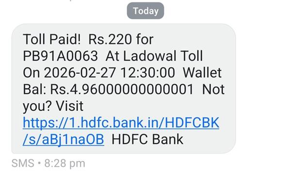 toll plaza protest fastag