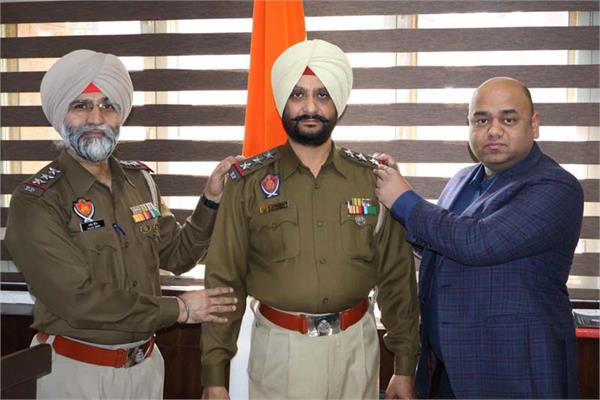si kuldeep singh in charge p c branch office jalandhar range promoted