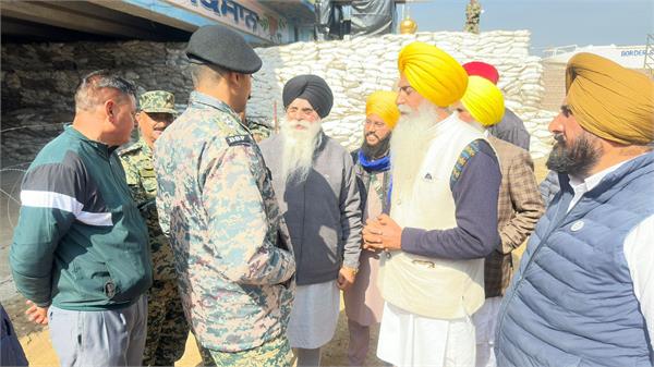 prayers at the border to open the closed corridor of sri kartarpur sahib