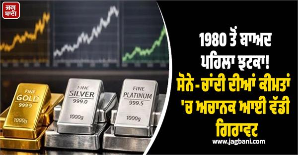 first shock after 1980  big fall in gold and silver prices  know the reason