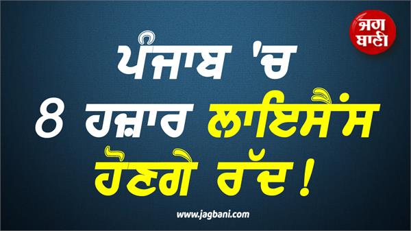 new orders regarding licence application in punjab