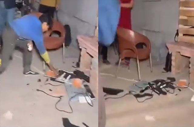 ਭਾਰਤ ਤੋਂ ਮਿਲੀ 'ਸ਼ਰਮਨਾਕ' ਹਾਰ ਮਗਰੋਂ ਪਾਕਿਸਤਾਨ 'ਚ ਸੜਕਾਂ 'ਤੇ ਟੁੱਟੇ TV, ਵੀਡੀਓ ਵਾਇਰਲ