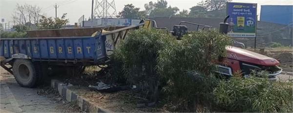 man dead on raod accident