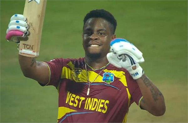 t20 wc  shimron hetmyer creates history