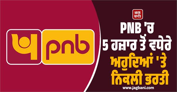 pnb  job  recruitment  candidate  salary