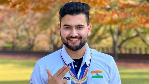 anish wins bronze in rapid fire pistol