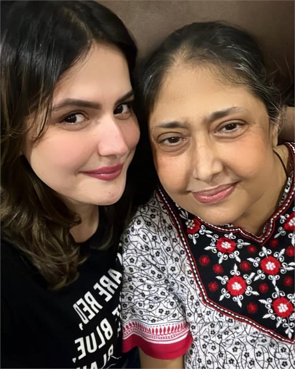 zareen khan seeks prayers for hospitalized mother on her islamic birthday