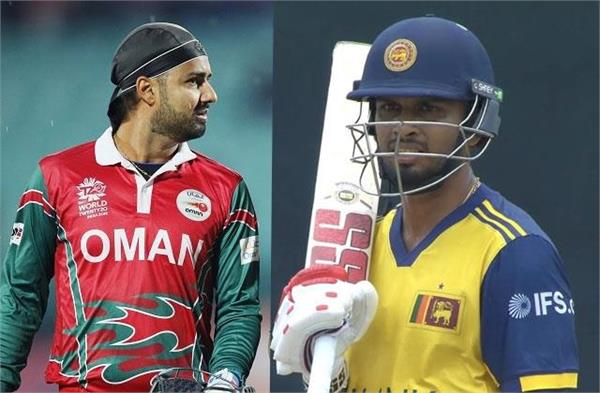 t20 wc 2026  sri lanka set challenging target of 226 runs for oman