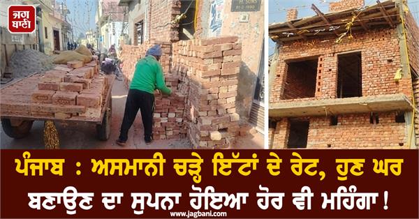 punjab brick prices have skyrocketed