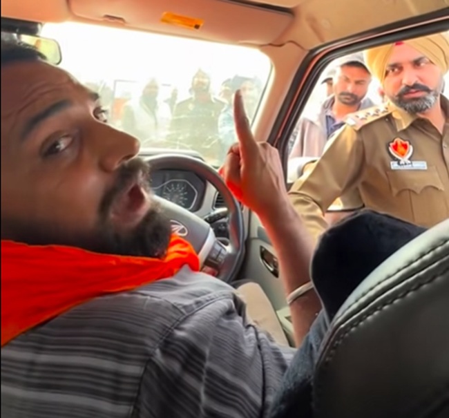 ਪੁਲਸ ਨੇ ਚੱਕ ਲਿਆ ਭਾਨਾ ਸਿੱਧੂ, ਭਗਵੰਤ ਮਾਨ ਖ਼ਿਲਾਫ਼ ਦੇਣ ਚੱਲਾ ਸੀ ਧਰਨਾ