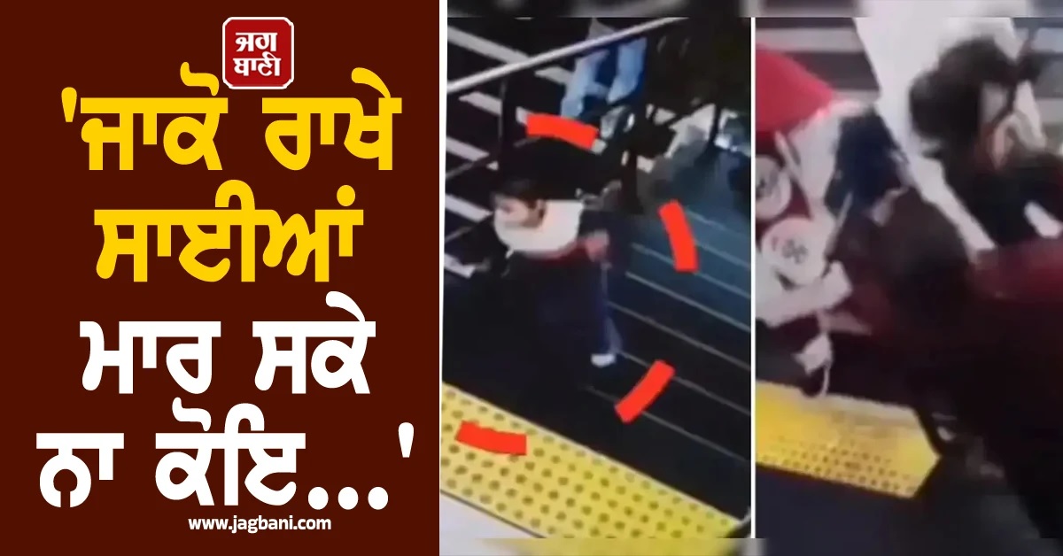 'ਜਾਕੋ ਰਾਖੇ ਸਾਈਆਂ ਮਾਰ ਸਕੇ ਨਾ ਕੋਇ...' ਵੀਡੀਓ ਦੇਖ ਤੁਸੀਂ ਵੀ ਦੰਦਾਂ ਹੇਠ ਦੱਬ ਲਓਗੇ ਉਂਗਲਾਂ