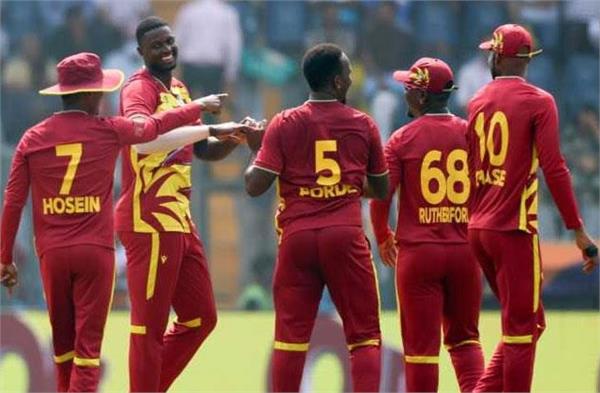 t20 wc west indies enter super 8 by defeating nepal by 9 wickets