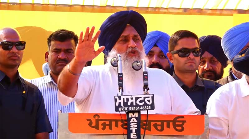 ''ਪੰਜਾਬ ਬਚਾਓ ਰੈਲੀ'' ਦੌਰਾਨ ਸੁਖਬੀਰ ਬਾਦਲ ਨੇ ਕੀਤੇ ਵੱਡੇ ਐਲਾਨ! ਮਾਨ ਸਰਕਾਰ ''ਤੇ ਸਾਧੇ ਨਿਸ਼ਾਨੇ