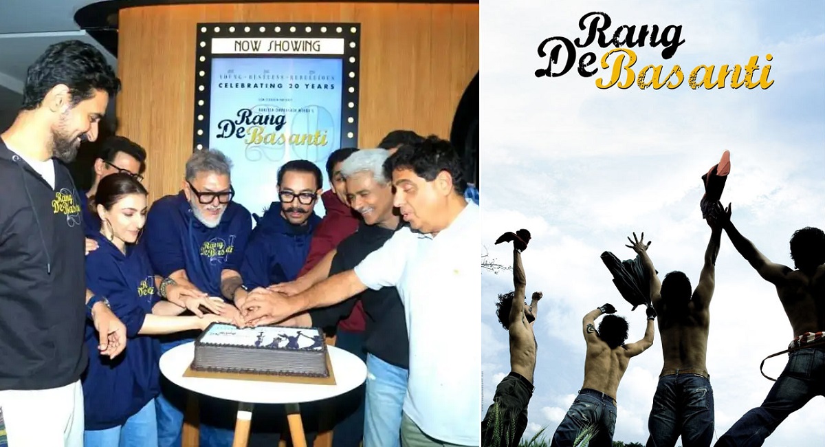 ਫਿਲਮ ''ਰੰਗ ਦੇ ਬਸੰਤੀ'' ਦੀ 20ਵੀਂ ਵਰ੍ਹੇਗੰਢ ''ਤੇ ਨਿਰਮਾਤਾਵਾਂ ਨੇ ਰੱਖੀ ਸਪੈਸ਼ਲ ਸਕ੍ਰੀਨਿੰਗ