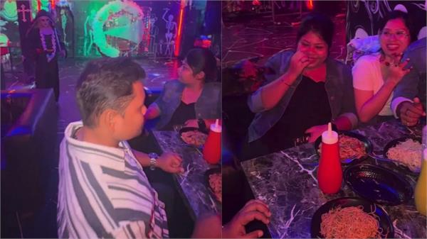 ghosts serve food in restaurants