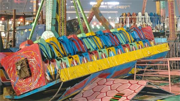 surajkund fair accident fir registered