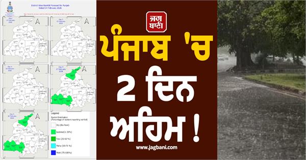 punjab weather raining