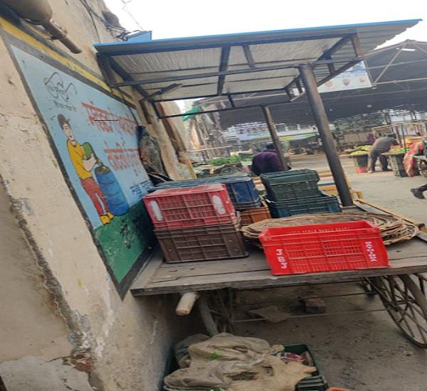 illegal encroachments reign supreme in goniana mandi