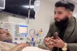 khan sahab arrives to meet jyoti nooran s father who is admitted to the hospital