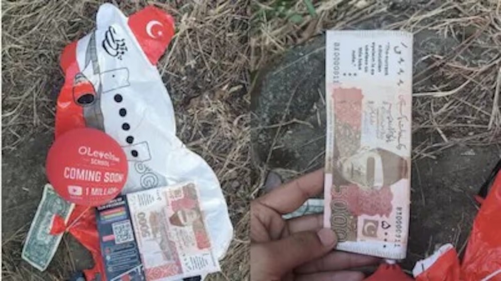 ਪਾਕਿਸਤਾਨ ਦੀ ਇਕ ਹੋਰ ਨਾਪਾਕ ਹਰਕਤ ! ਨੋਟ ਬੰਨ੍ਹ ਕੇ ਭਾਰਤ ਵੱਲ ਭੇਜੇ ਪਾਕਿਸਤਾਨੀ ਗੁਬਾਰੇ