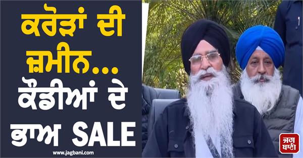 dhami s big statement on gurdwara amb sahib land issue