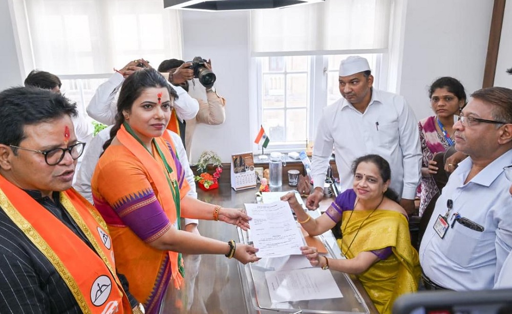 ਭਾਜਪਾ ਨੂੰ ਮੁੰਬਈ ਦਾ ਪਹਿਲਾ ਮੇਅਰ ਮਿਲਣ ਦੀ ਉਮੀਦ, ਰਿਤੂ ਤਾਵੜੇ ਨੇ ਦਾਖਲ ਕੀਤਾ ਨਾਮਜ਼ਦਗੀ ਪੱਤਰ