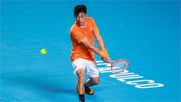 acapulco tennis  wu yibing defeats casper ruud