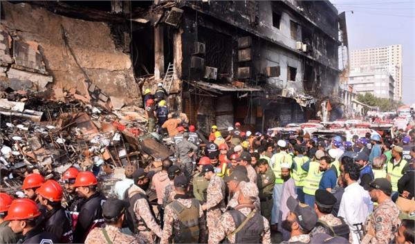pakistan  over 91 per cent buildings in sindh lack fire safety arrangements