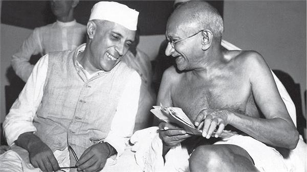 mahatma gandhi and jawahar lal nehru