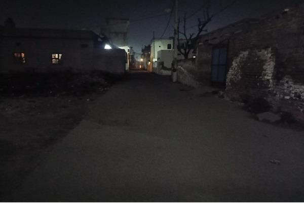 all street lights in guruharsahai city are off