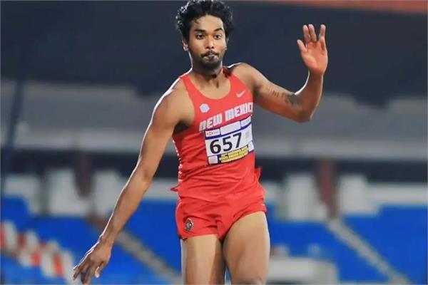 lokesh satyanathan creates historical record of 8 meter indoor long jump