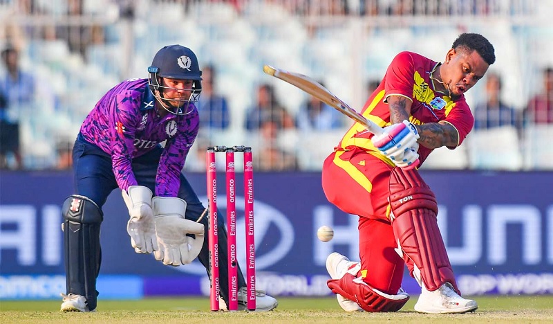 T20 WC 2026:ਹੇਟਮਾਇਰ ਦੀ ਤੂਫਾਨੀ ਪਾਰੀ, ਵੈਸਟਇੰਡੀਜ਼ ਨੇ ਸਕਾਟਲੈਂਡ ਨੂੰ 183 ਦੌੜਾਂ ਦਾ ਟੀਚਾ