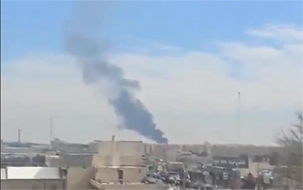 massive explosion hits military depots in shahriar  iran