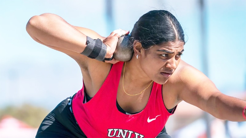 ਕ੍ਰਿਸ਼ਨਾ ਜੈਸ਼ੰਕਰ ਮੇਨਨ ਨੇ ਆਪਣਾ ਹੀ ਇੰਡੋਰ ਸ਼ਾਟ ਪੁੱਟ ਰਿਕਾਰਡ ਤੋੜਿਆ