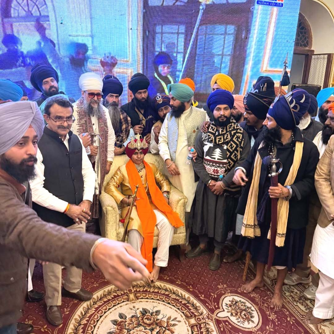 ਨਾਭਾ ਰਿਆਸਤ ਦੇ ਕੁੰਵਰ ਅਭੀ ਉਦੈ ਪ੍ਰਤਾਪ ਸਿੰਘ ਦੀ ਹੋਈ ਦਸਤਾਰਬੰਦੀ