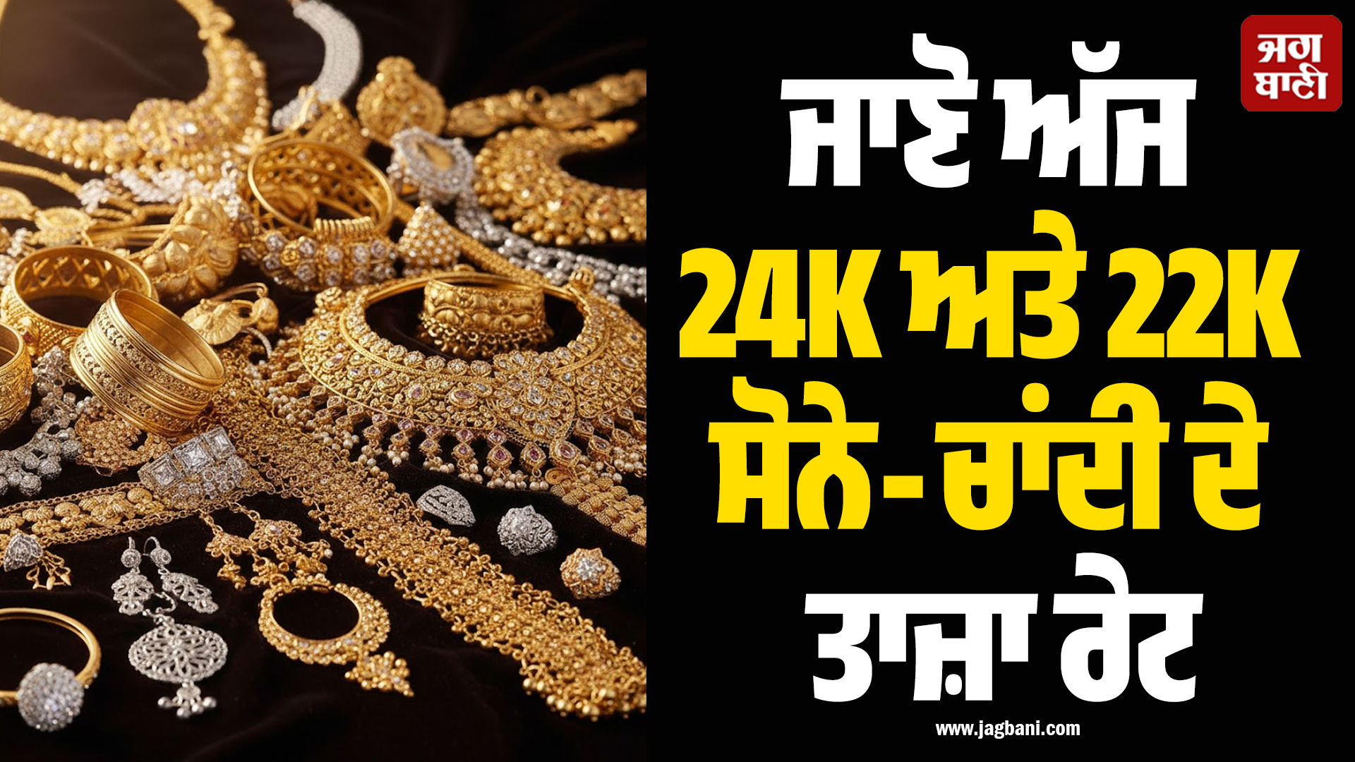 ਪੰਜਾਬ ਤੋਂ ਮੁੰਬਈ ਤੱਕ ਸੋਨੇ ਦੀਆਂ ਕੀਮਤਾਂ ਨੇ ਤੋੜੇ ਸਾਰੇ ਰਿਕਾਰਡ! ਜਾਣੋ ਅੱਜ 24K ਅਤੇ 22K ਸੋਨੇ ਦਾ ਤਾਜ਼ਾ ਰੇਟ।