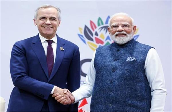 canadian pm mark carney arrives in india on 4 day visit