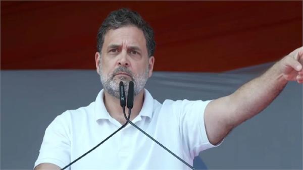 rahul gandhi slams modi govt