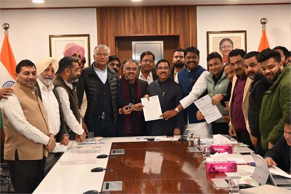 tarun chugh and sunil jakhar met the union food minister